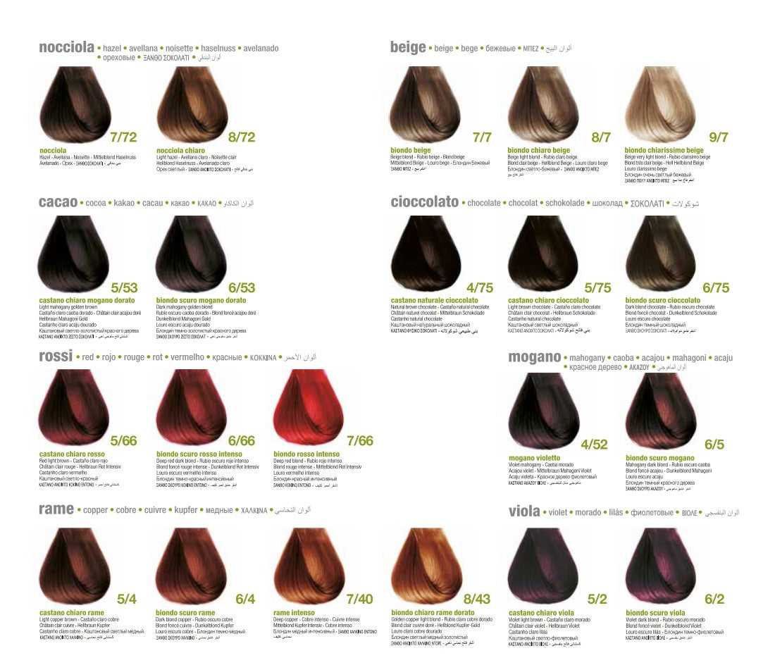 Keratin Color Oxidation Colouring 100ml