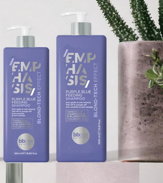 Blond-Tech Effect Purple Blue Feeding Shampoo 500ml/1litre