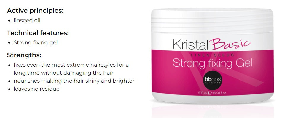 Kristal Strong Fix Gel 500ml